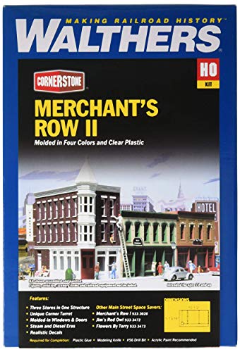 Walthers Cornerstone Series Kit HO Scale Merchant's Row II