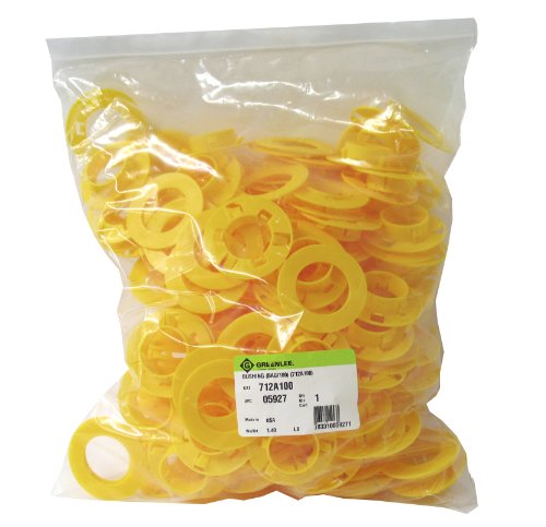 Greenlee 712A100 Bushings for Hole Punched by Greenlee 710, 100-Pack by Greenlee - Used condition - CA$23.76