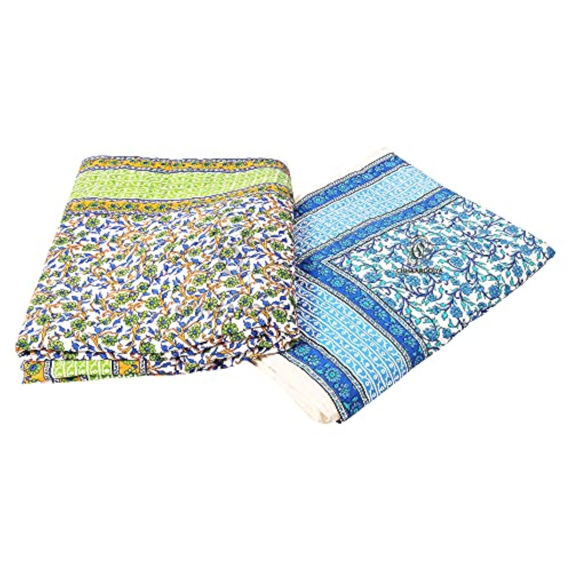 Jaipuri Rajasthani Traditional Pure Cotton Single Bed Quilt