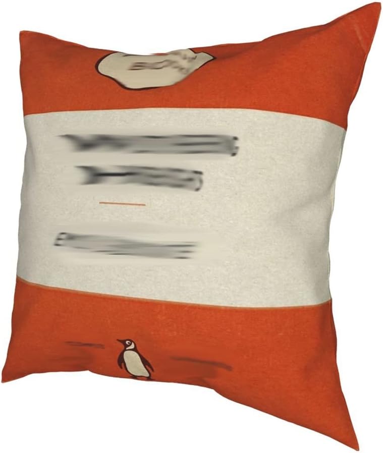 HBJWOV Decorative Fangjian Square Pillowcase Creative Decoration Pillow Suite Room Cushion Cover(45x45cm)