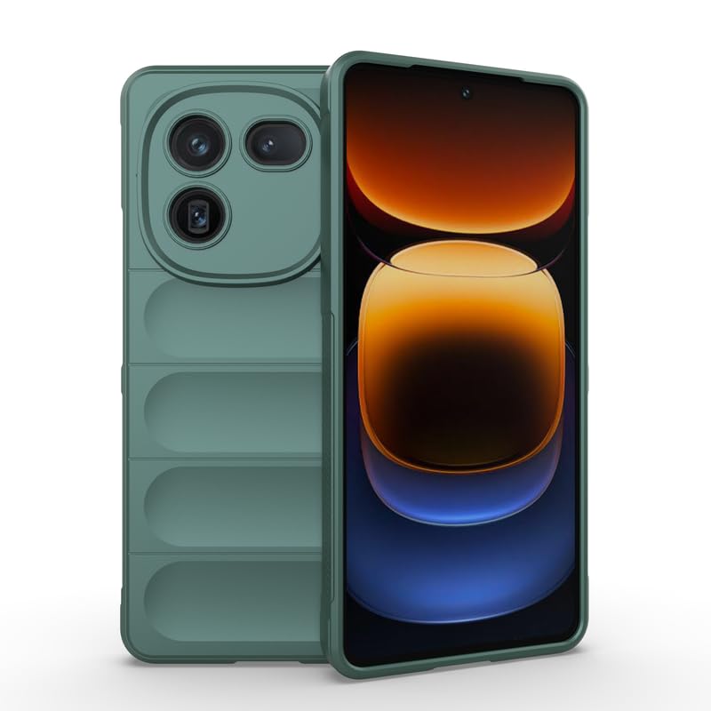 Casodon Liquid Silicon Back Cover Case for iQoo 12 5G, Shockproof Military Grade Protection with Micro-Fibre Cloth On Inner Side and Built-in Anti-Slip Grip Back Cover [TPU|Green] (B0CRRYDL33) Amazon Price History, Amazon Price Tracker