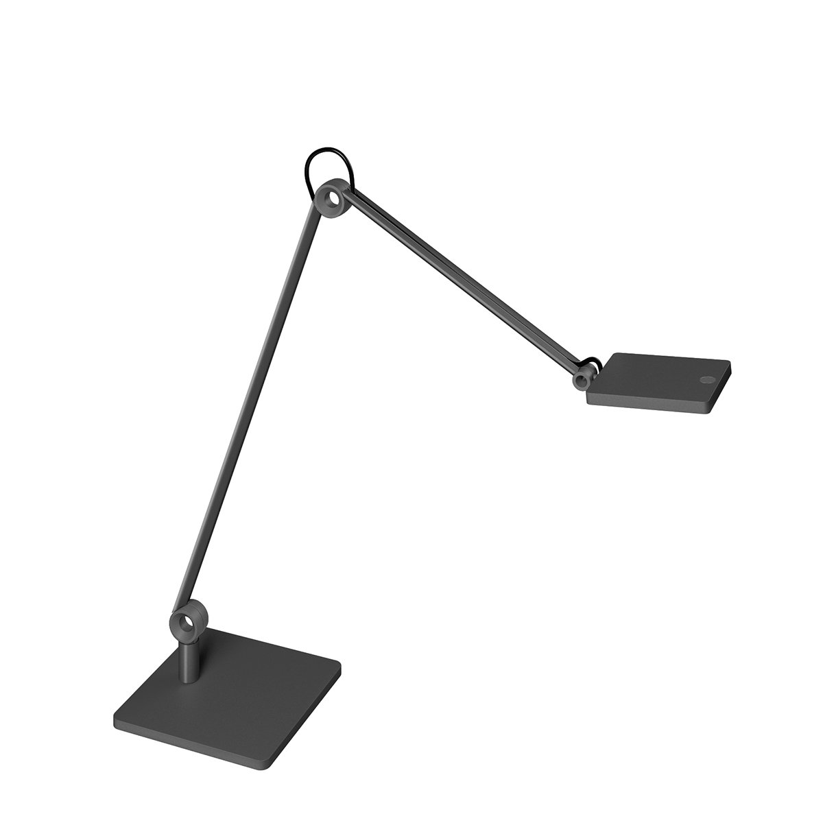 Waldmann Schreibtischlampe | PARA.MI | LED Tischlampe für Home-Office, Büro & Schreibtisch | German Design Award | 4000 K (Schwarz)