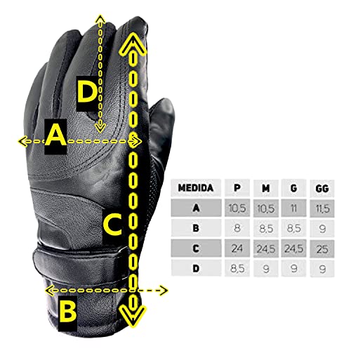 Luva Conforto Motoqueiro Motoboy Proteção Inverno