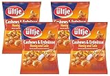 ültje Cashews & Erdnüsse, Honig und Salz (1 x 200 g) (Packung mit 4)