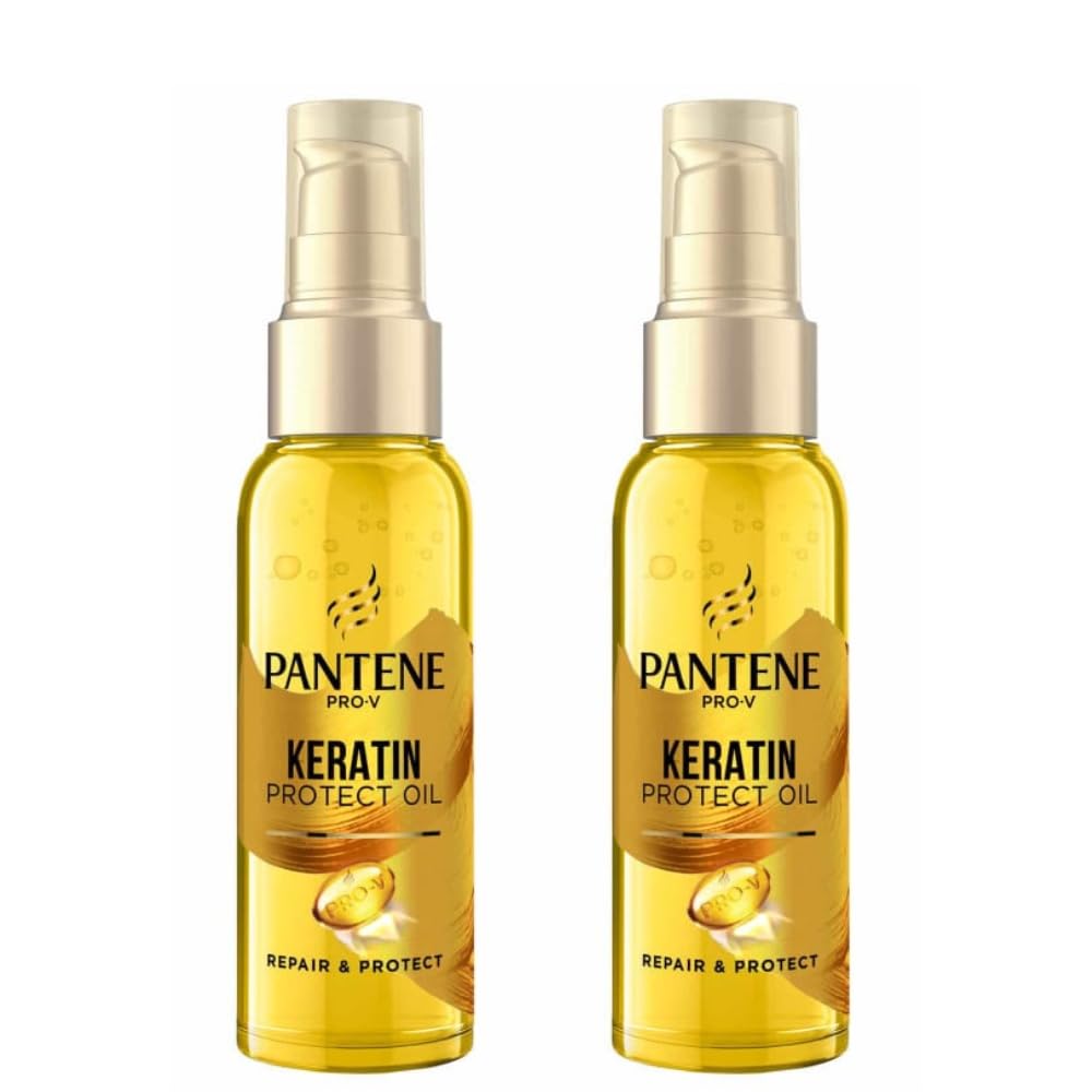 Panttene Keratin Oil 100ml - Keep Your Hair In Fabulous Shape With Panttene Keratin Oil - For Repairing And Protecting Your Hai - Pack of 2