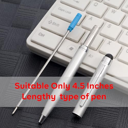 Image of MANAMA Twist Mechanism Ball Point Pen Refill | Blue Ink | Pack of 5 | Suitable for All Type of Refillable Pen | with Protective Gift Box | Ideal for Office School and Corporate Business