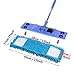 Homgaty 3 Pack Microfiber Cleaning Mop Pads Flat Floor Mop Heads Replacement Dust Mop for Wet Or Dry Scrubbing, Reusable and Washable
