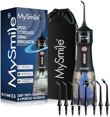 MySmile LP221 UVC Water Flosser with OLED Display