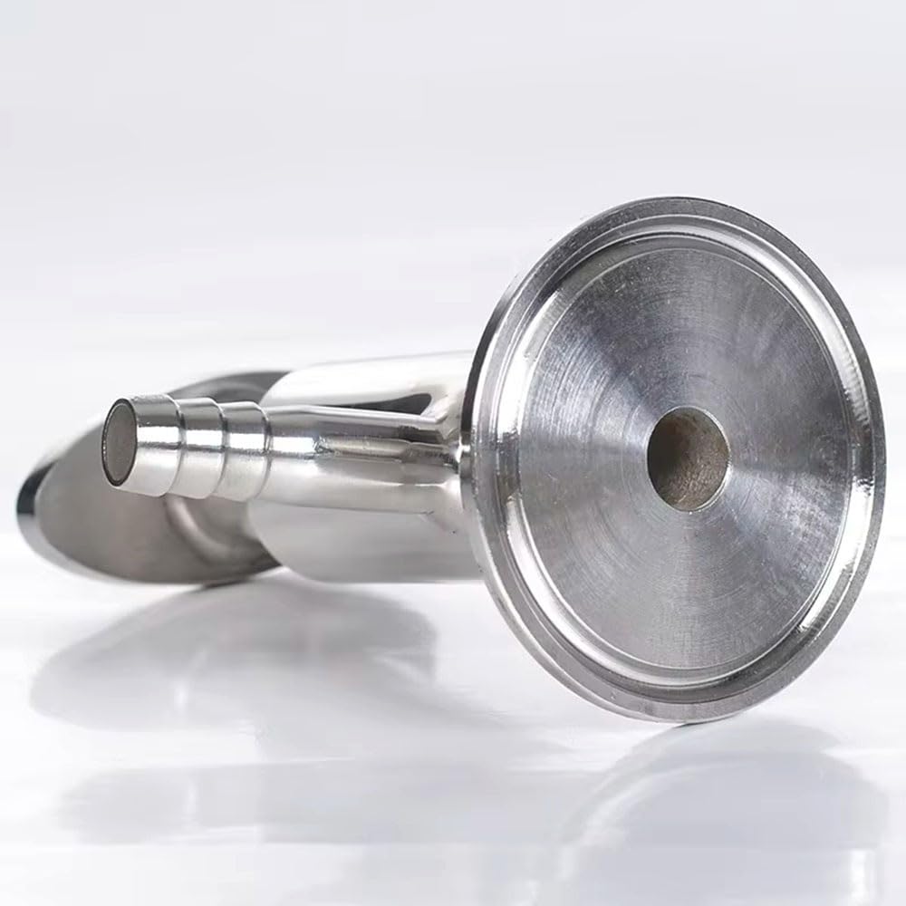 Tri-Clamp-Probenahmeventil Aus SUS 304, Silber