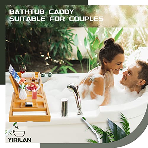 Yirilan BATHTUB TRAY Caddy - Expandable Bath Tray thumb #3