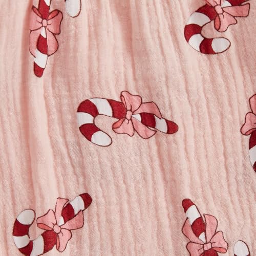 My First Christmas Baby Girl Outfit Newborn Smocked Bubble Romper Santa Embroidery Jumpsuit Cute Infant XmasClothes4