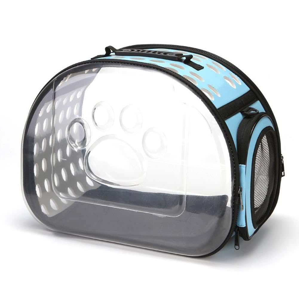 Sac de transport pour chat étanche respirant et pliable pour voyage et extérieur