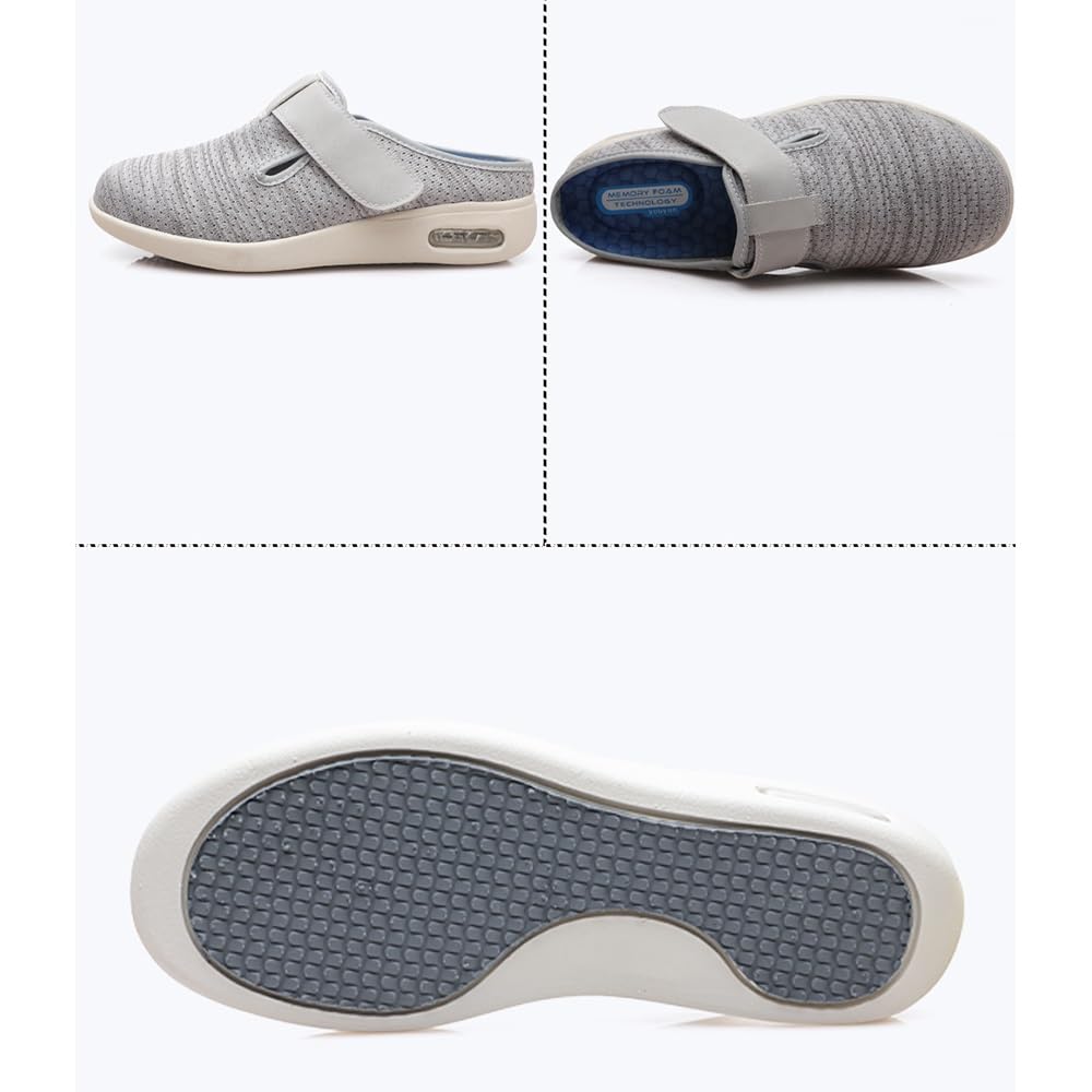 Scarpe da Ginnastica per Edemi da Passeggio da Donna, Comode Scarpe Ortopediche di Supporto All'arco Plantare per Bunions, Mocassini per La Fascite Plantare per Alleviare Dolore al Tallone del Piede