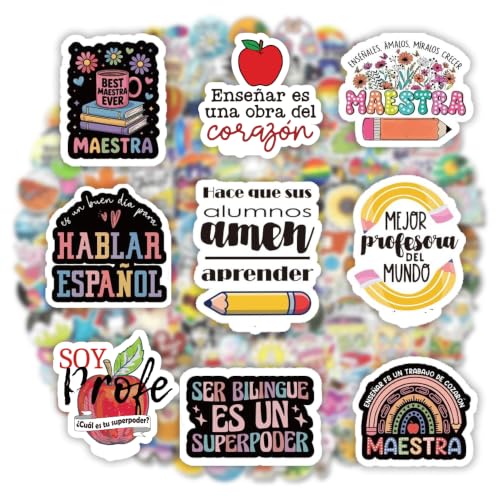 Image of Funny French Teacher Stickers 55 Pcs Humorous French Phrases for Teachers