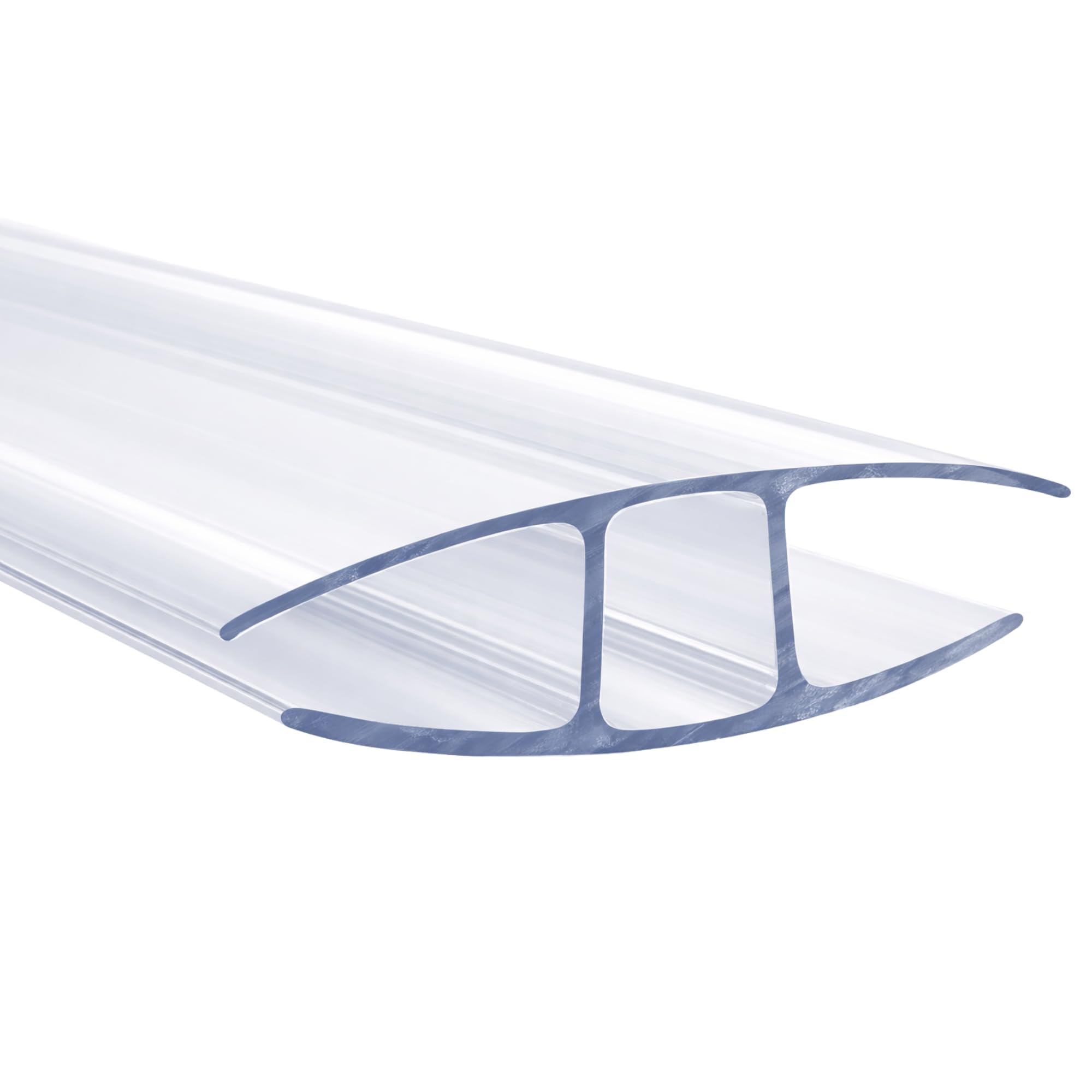 Pannello alveolare in policarbonato, piastra cava, per giardino, serra e modellismo, resistente alle intemperie, traslucido, 60,5 x 121 cm, (connettore: 4,5 mm)