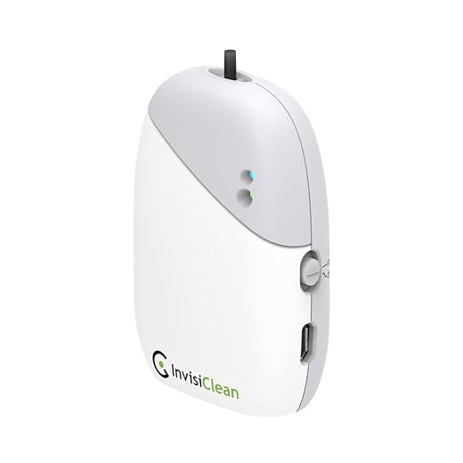 Portable Air Purifier for Travel | Wearable Around the Neck, Necklace Ionizer | Travel Air Purifier for use on Airplane | Negative Ion Generator Filters Odors, Dust, & Allergens | Rechargeable Battery