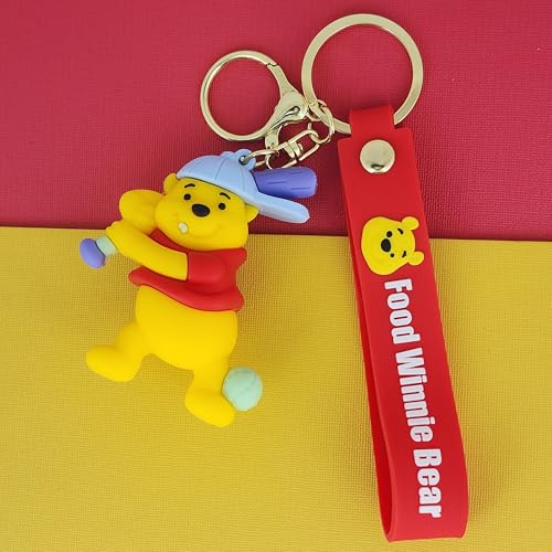 Image of OTTAVO Cute Cartoon 3D Silicone High -Quality PVC Material Keychain, Suitable for Boys and Girls - Pack of 1.