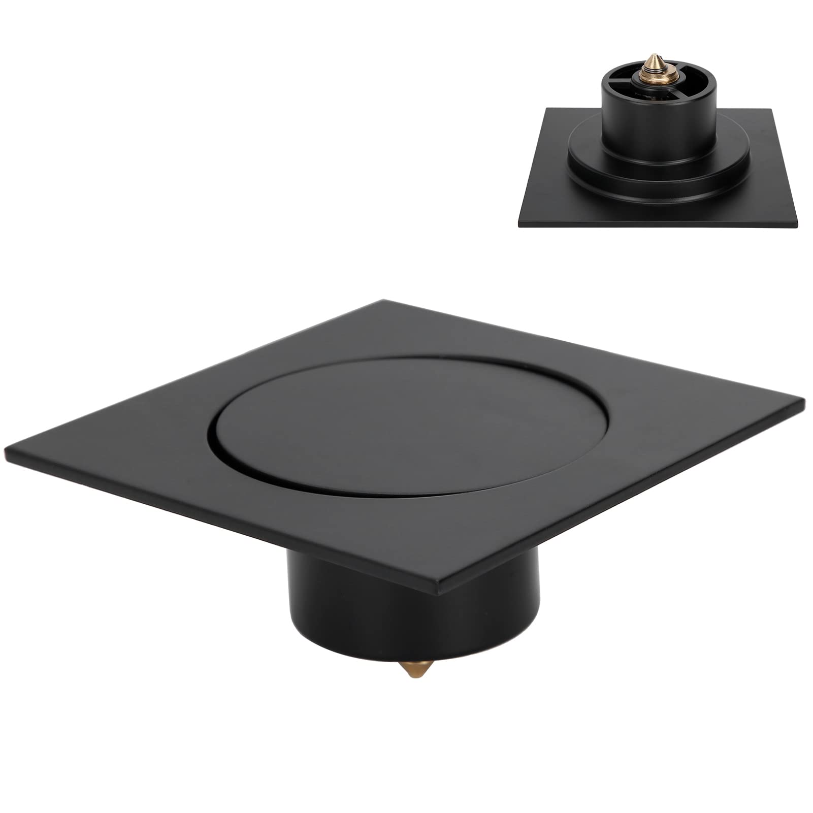 Colador de Ducha con Anillo de Sellado de Silicona, antidesbordamiento y a Prueba de olores para Cocina, baño, Ducha e Inodoro.