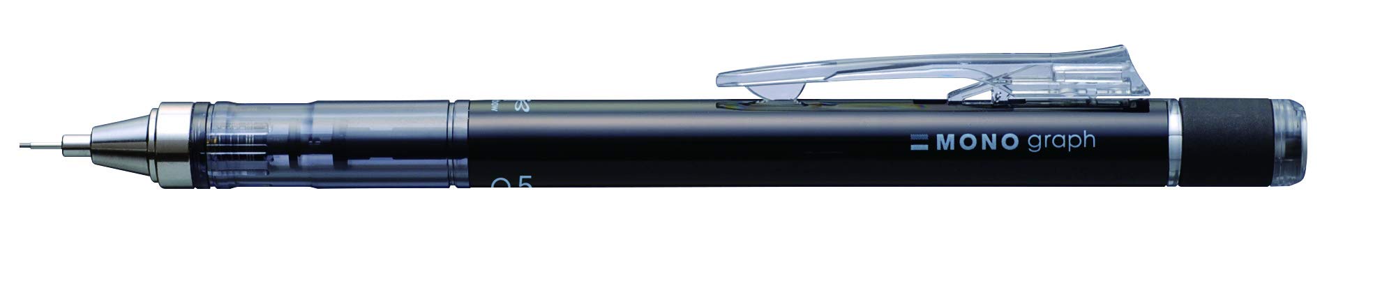 Tombow Mechanical Pencil Mono Graph, Black, 0.5mm (SH-MG11)