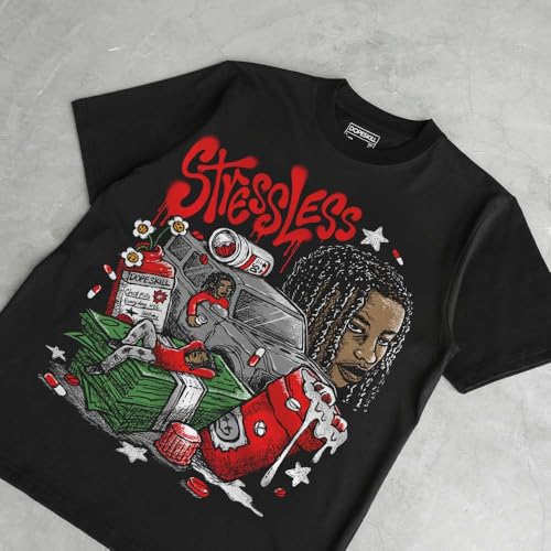Image of DopeSkill Graphic Tee Streetwear Hip Hop Hypebeast Street Style Unisex T-Shirt Sneaker Colour Matching Shirts Swag Y2K Style