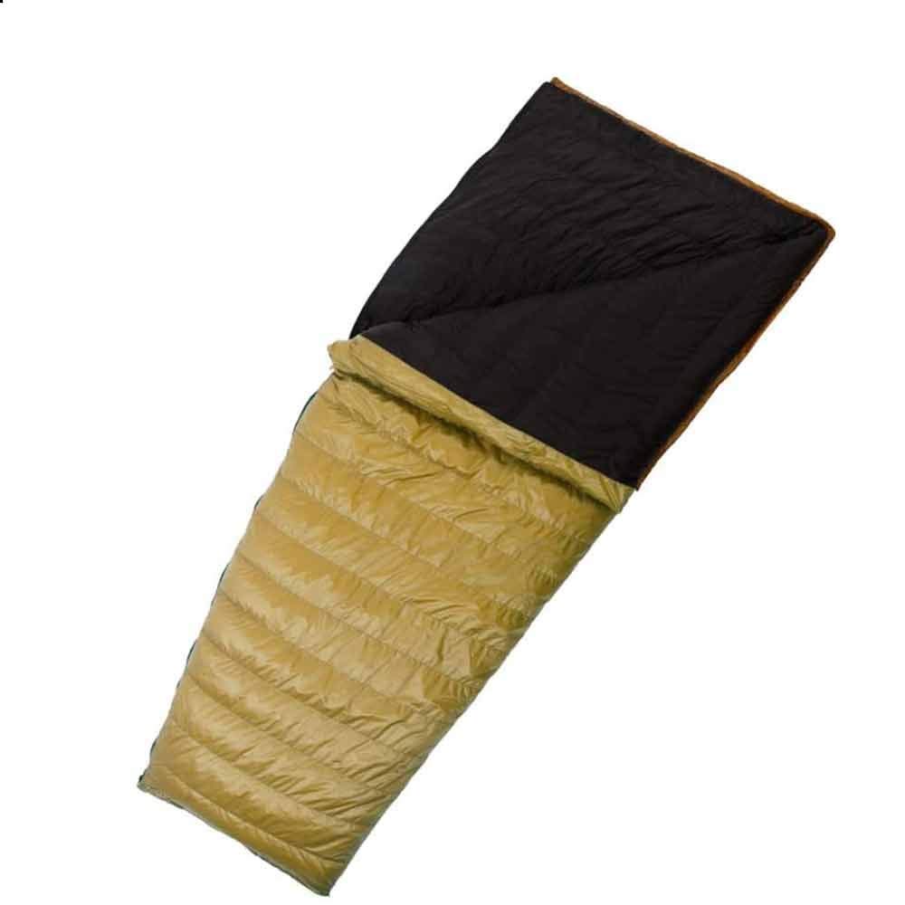 Longue enveloppe de Camping en Plein air, Type Printemps-Automne, Sac de Couchage en Duvet d'oie Blanche