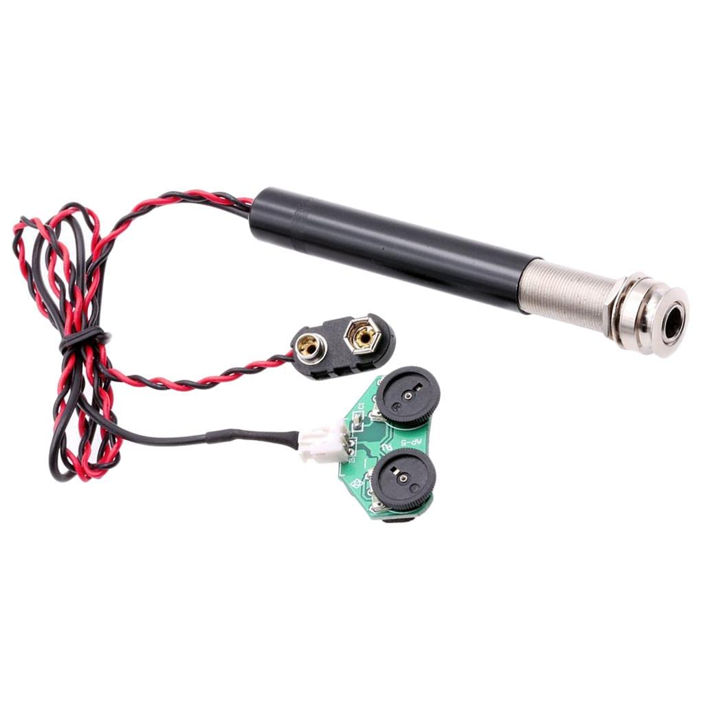 Garende One Preamplifier Piezo Pickup Kit for Musical Use