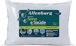 Travesseiro Sono e Saúde Altenburg Branco Tecido