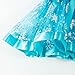 Toddler Soft Tutu Skirt Toddler Ruffled Cover Fashion Tulle Skirt Layered Tulle Skirt Fashion Sequin Clothes (Light Blue, 9-11 Years)