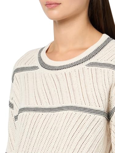 Image of NIC+ZOE Women's Pointelle Stripe Sweater