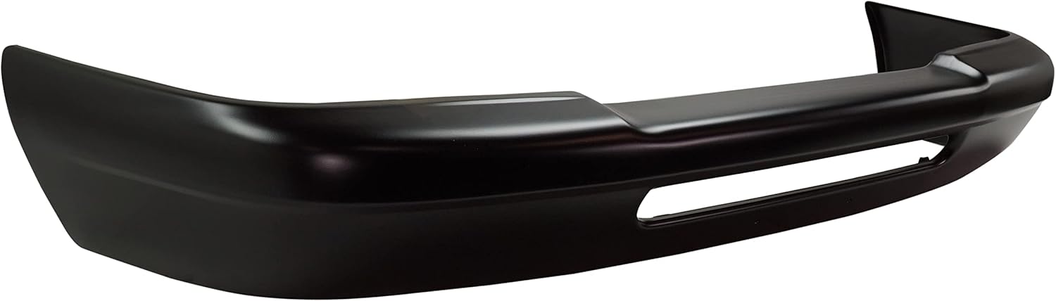 Evan Fischer Bumper for Ford Ranger 1993-1997 Front Painted Black Steel w/o Fog Light Holes w/o Molding Holes Replaces # YL2Z17757CAB-PFM FO1002243