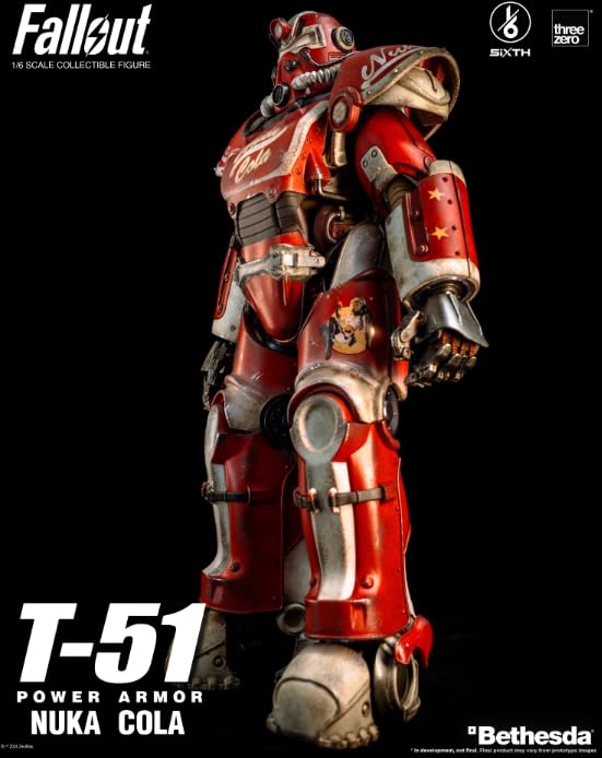 スリーゼロ T-51 ヌカコーラ　パワーアーマー　フィギュア　フォールアウト Amazon | [AC]Threezero 1/6 フォールアウト T-51 ヌカ・コーラ
