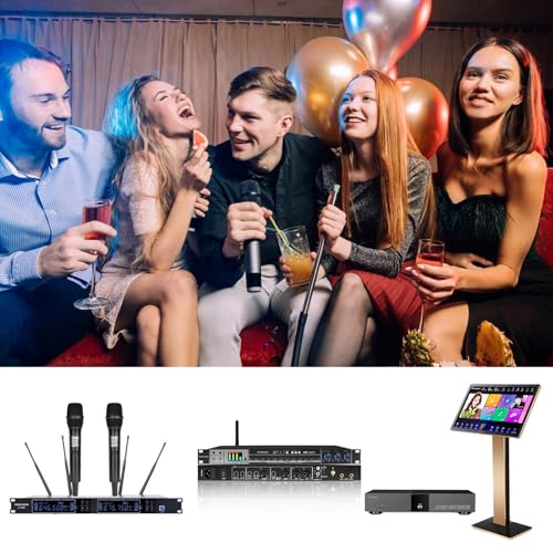 image for HUASEN Inandonkod Karaoke Machine KV-V5 Max New Chinese Karaoke Player