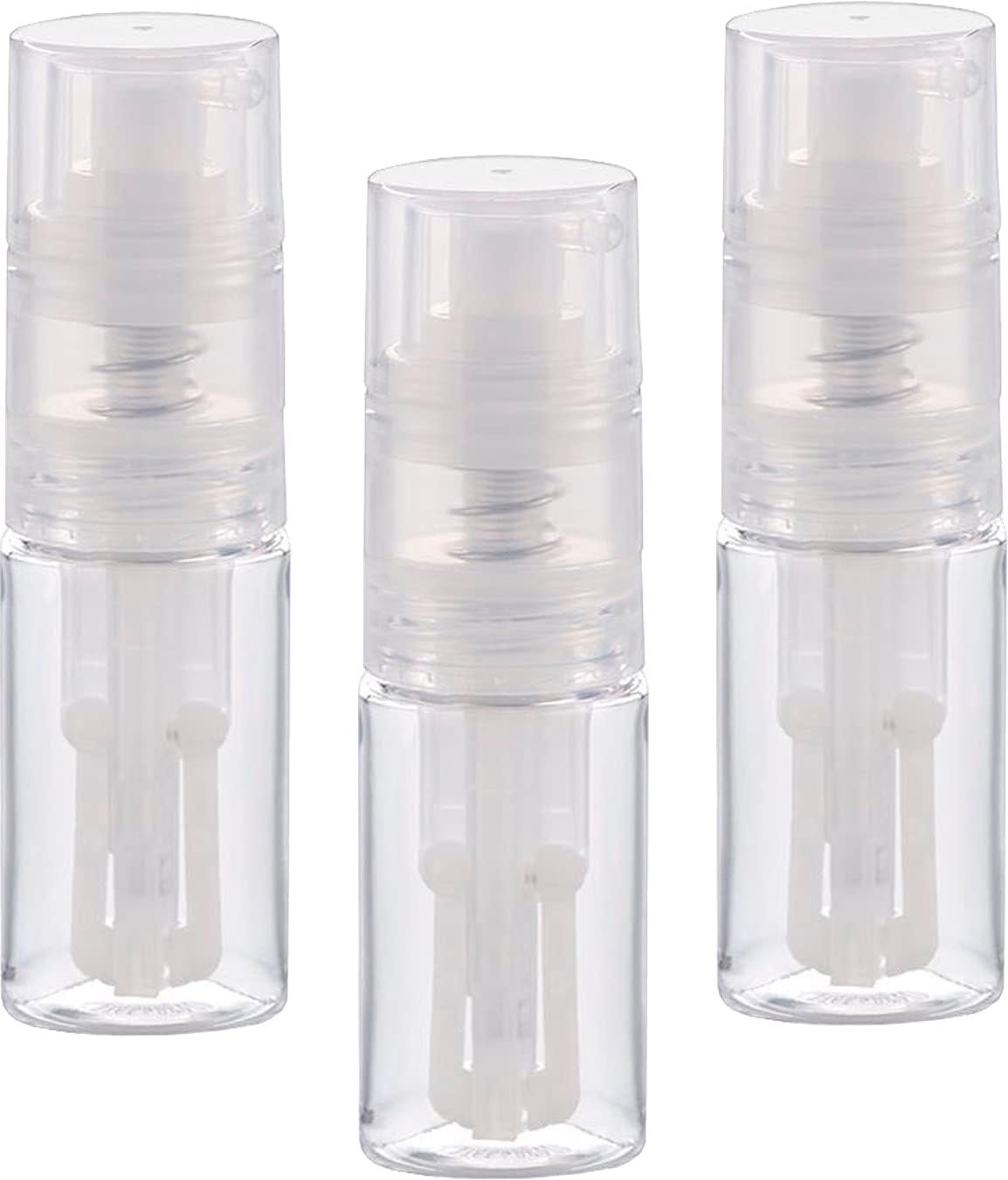 impac Luster dust spray Powder Sprayer duster PET Bottle Pump dispenser 3 pack perfect for Glitter/Powder/Luster Dust/Dry shampoo