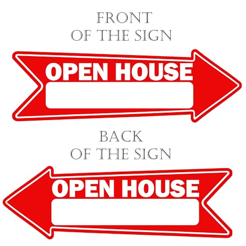 Rogue River Tactical 9 Piece Open House Yard Sign For Sale By Owner Realtor, Real Estate, Arrows - Image 7