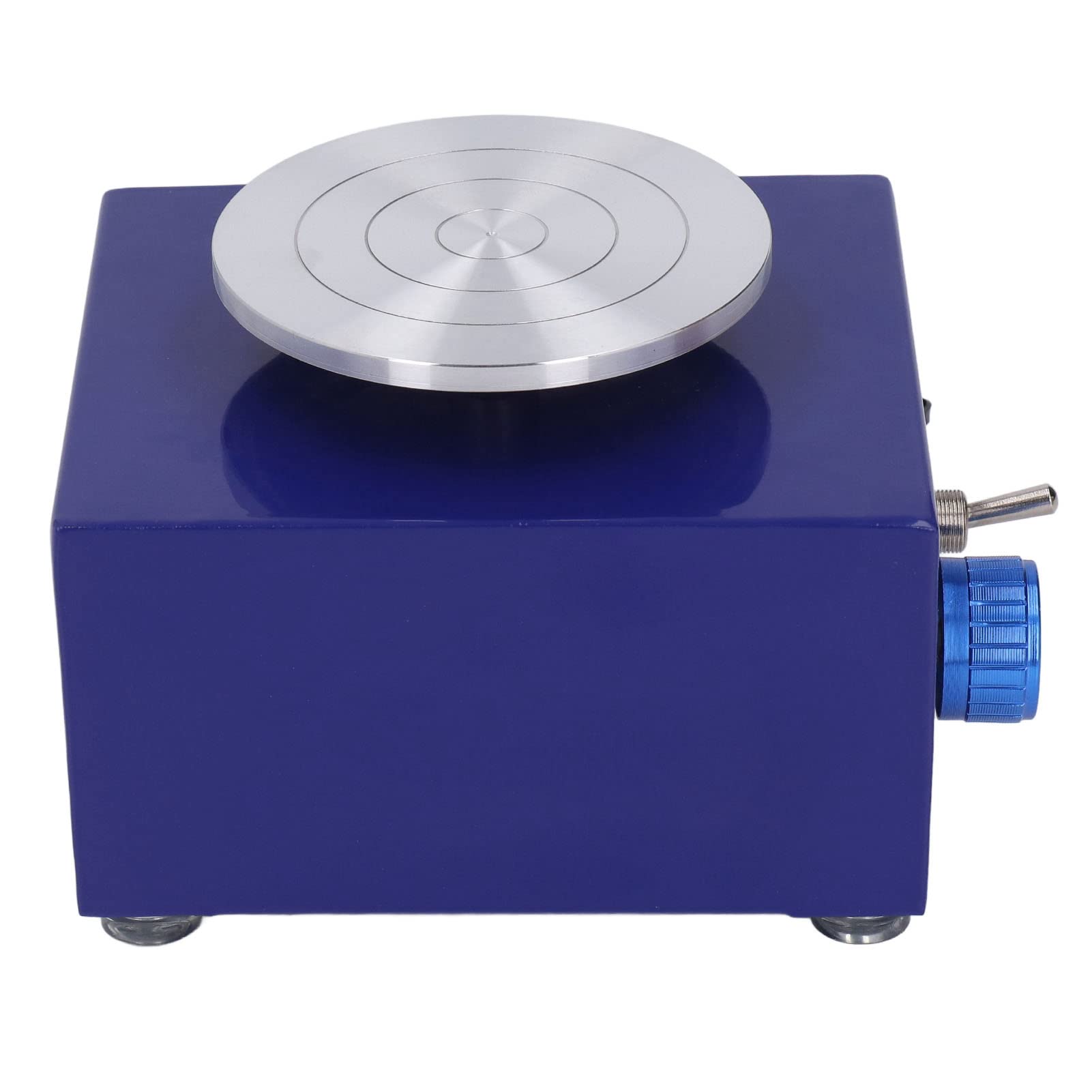 Mini-Töpferscheibe, 2000 U/min, Einstellbare Geschwindigkeit, Kinder, Lebendige Farben, Kleine Schule, Töpferscheibe, 100 Bis 240 V Elektrische Kleine Töpferscheibe mit Rostfreiem Drehteller(#2)
