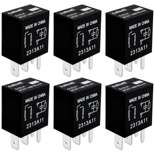 6-Pack 8T2T-14B192-AA Relevador Automotriz 12V 40A 4 Pines miniatura 1