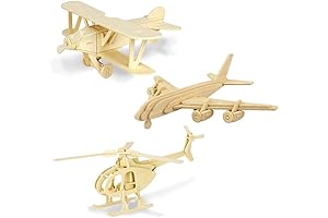 Georgie Porgy 3D Wooden Helicopter Puzzle