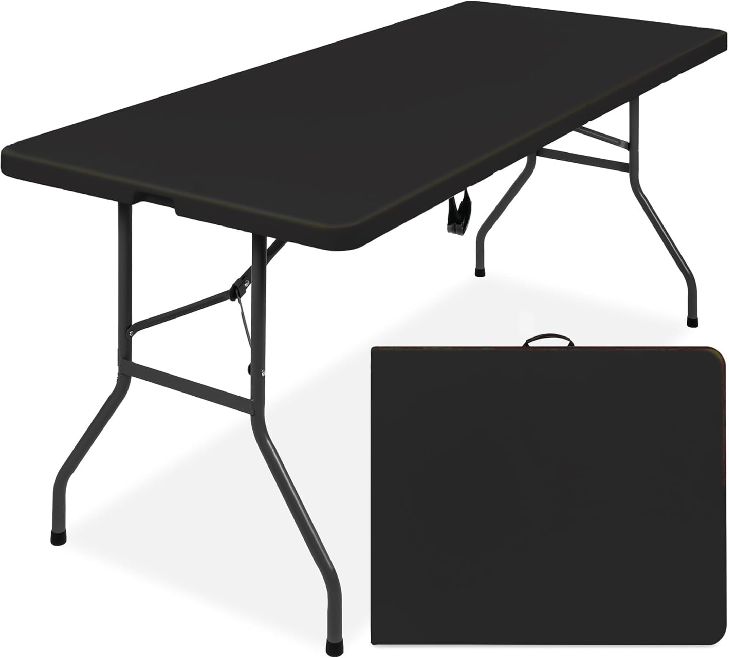 Trade Kite 1.8m Heavy-Duty Folding Camp Table – Portable Plastic