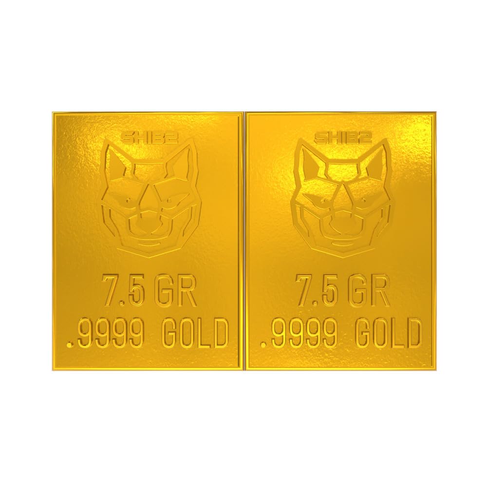 Patriots Coin New Pure Gold Bullion Bar Divides to One Grain Bars .9999 Fine Gold Snaps Apart to Individual Grain Ingots Crypto Collectors Edition