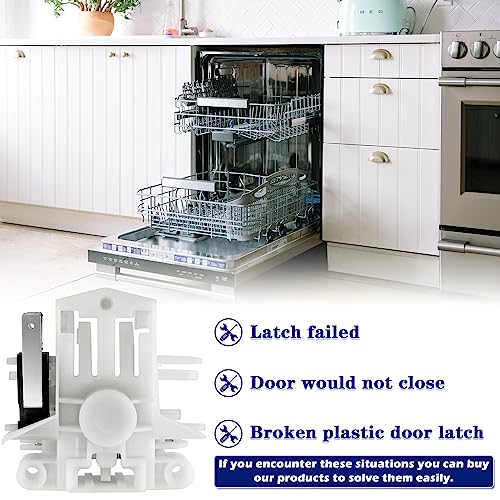 Dishwasher Door Latch fit for Samsung DW80K5050US DW80R5060UG DW80R5060US DW80F600UTS DW80J3020US DD81-01629A DD81-02132A Lock Switch DW80K5050U DW80K7050U DW80F600U DW80R5061U DW80F800U