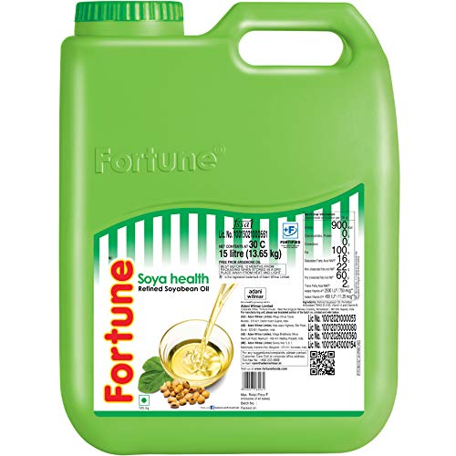 Image of Fortune Refined Soyabean Oil Jar, 15L