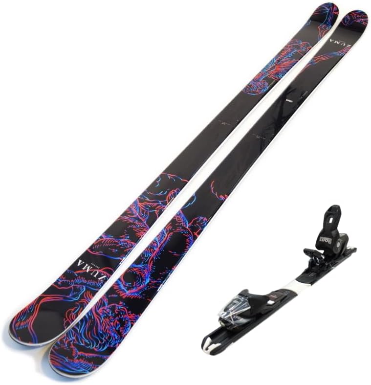 スキー板 ZUMA ショートスキー 100cm ビンディング調整可 初心者OK