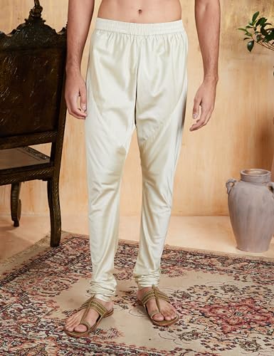 Image of Amazon Brand - Symbol Men Festive Long Regular Fit Kurta & Pyjama Set (2Pcs)