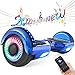 HOVERMAX Hoverboards pour Enfants,Hoverboards de 6.5 Pouces,Hoverboards Auto-équilibré avec Bluetooth,LED Lumière Colorée,Double Moteur Puissant, Cadeau pour Enfant et Adulte