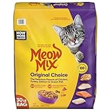 Original Choice Dry Cat Food, 30 Lb Bag, 100 Percent Complete and Balanced Nutrition for Adult Cats, Includes 40 Essential Vitamins, Minerals, Amino Acids