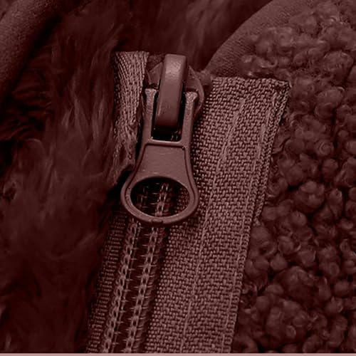 Kids Fleece Vest Fall Sherpa Fuzzy Lightweight V Neck Sleeveless Toddler Winter Jacket for Girls Cozy Thermal Coat4