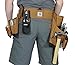 Carhartt Gear 358420B Legacy Padded Work Belt One Size Fits All Carhartt Brown