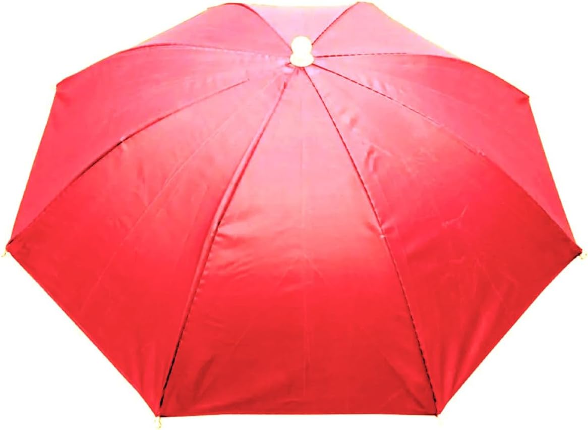 INFISPACEBoy's & Girl's Cap Headwear Umbrella Hat for Outdoor Sun Rain Protection (21 inches)