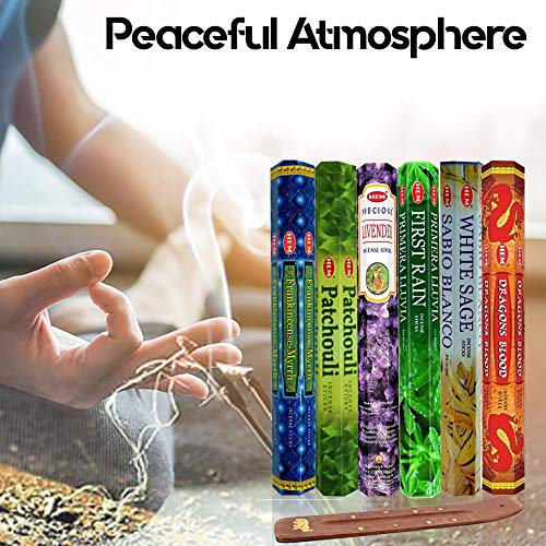 Tom'S Incense UNKNOWN Six Most Popular Hem Incense Scents With Free Burner thumb #1