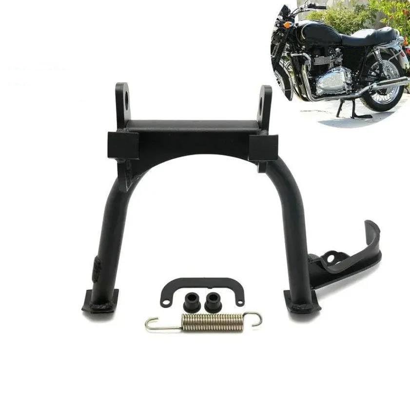 Support béquille centrale Triumph Bobber robuste en acier noir 2010-2016 - 5